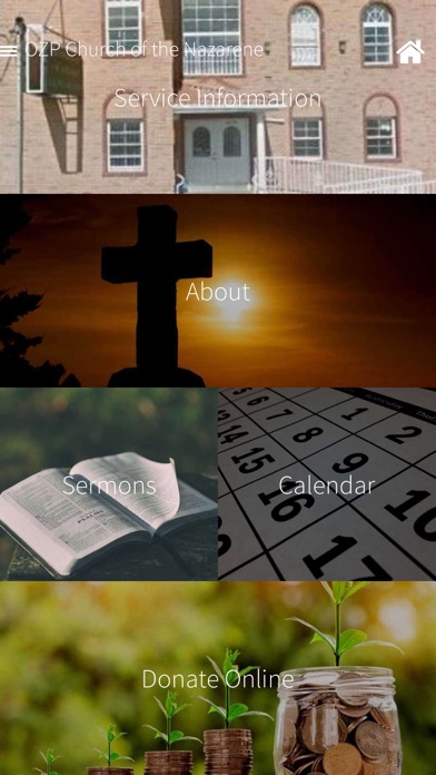 OZP Church of the Nazarene Screenshot