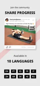 WSWCF Workout App screenshot #9 for iPhone