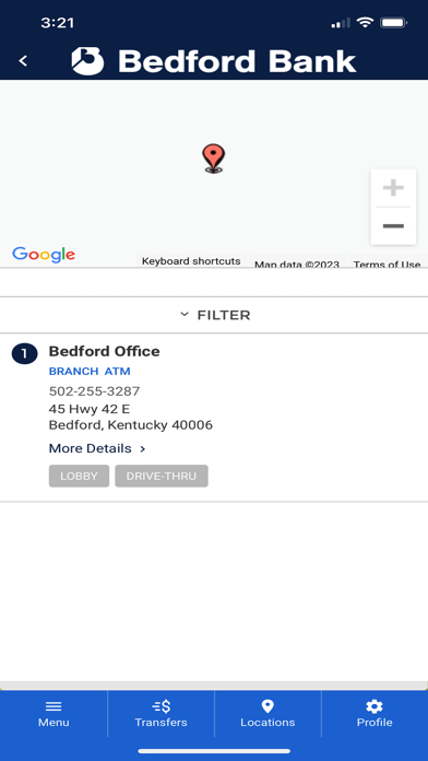 Bedford Bank Mobile Screenshot