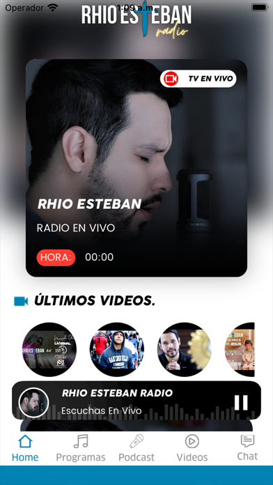 Rhio Esteban Radio Screenshot