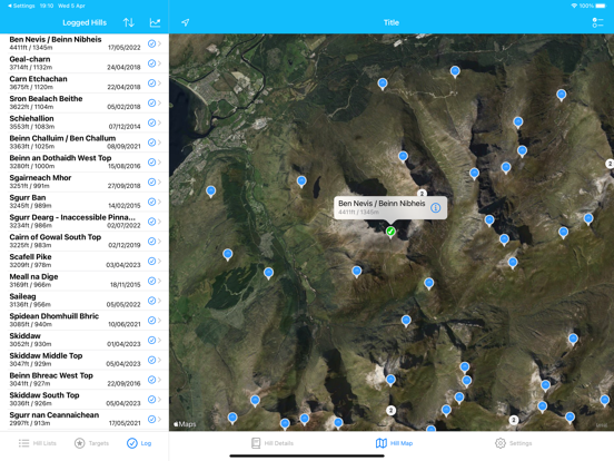 Screenshot #6 pour MyPeaks UK Hills & Mountains