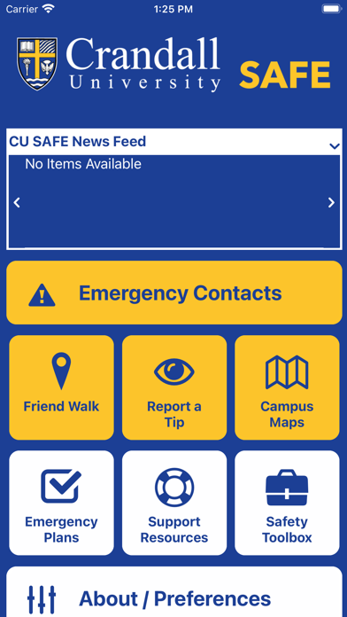 CU SAFE - Crandall University Screenshot