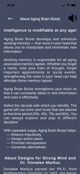 Game screenshot Aging Brain Boost apk