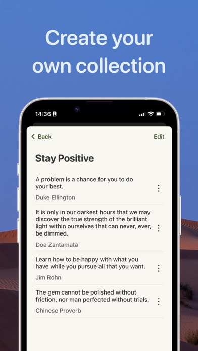 Positive: Inspirational Quotes Screenshot