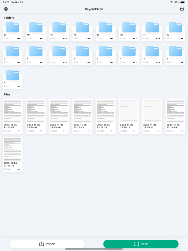 ‎Beyond Scan: OCR & PDF Scanner Screenshot