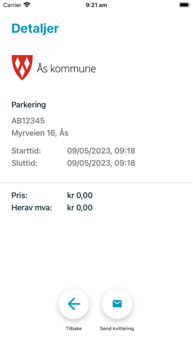 Parkering i Ås Screenshot