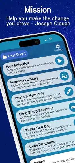 Game screenshot Hypnosis with Joseph Clough mod apk