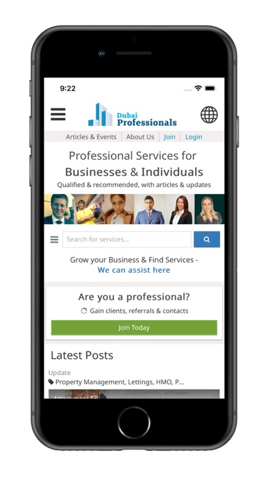 DubaiProfessionals Screenshot