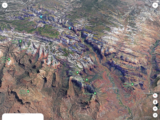 Google Earth iPad app afbeelding 4
