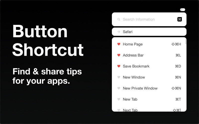 Screenshot #1 for Button Shortcut