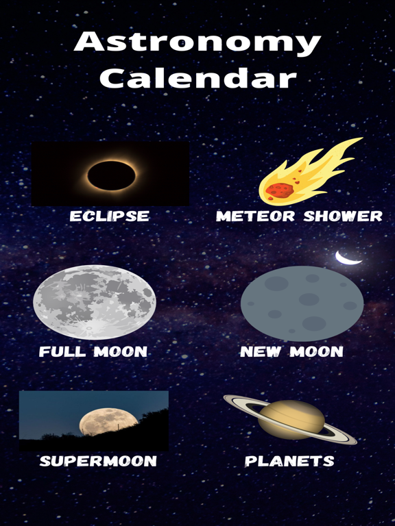 Screenshot #4 pour Astronomy Calendar 2022