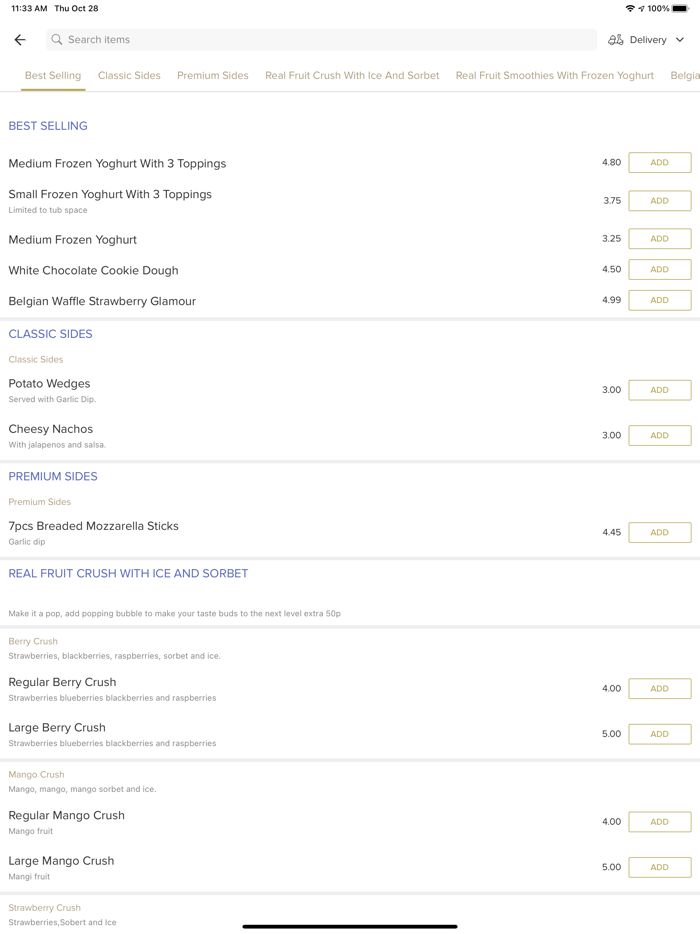 Yogyums Desserts And Pizza Bar