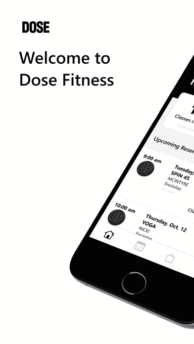 DOSE FITNESS Screenshot