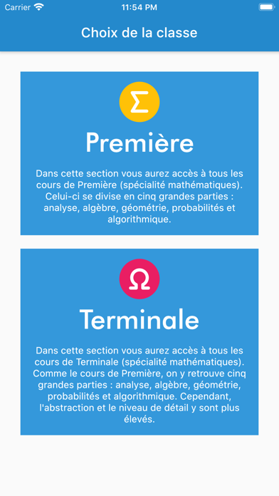 Screenshot #1 pour Bacomathiques