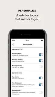 the new york times iphone screenshot 4
