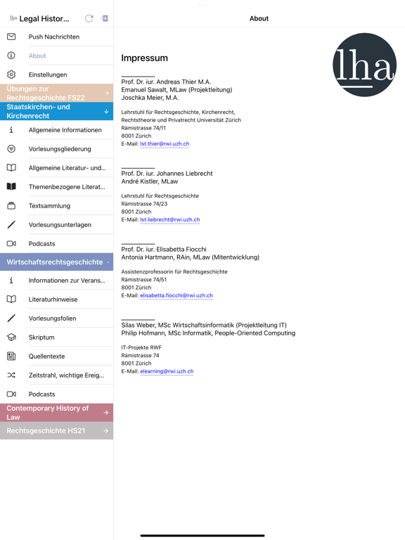Screenshot #4 pour Legal History