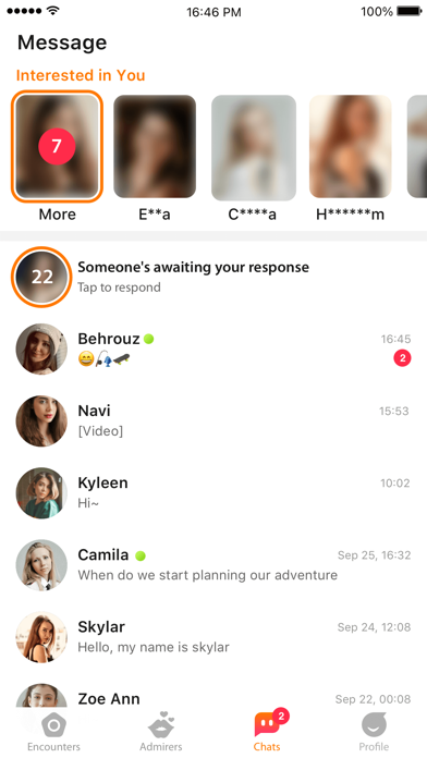 Cupix: Chat & Dating Crushes Screenshot