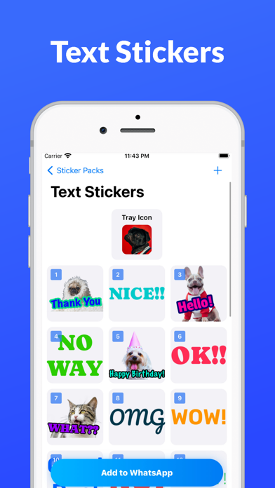 Screenshot #3 pour Sticker Maker for Messengers