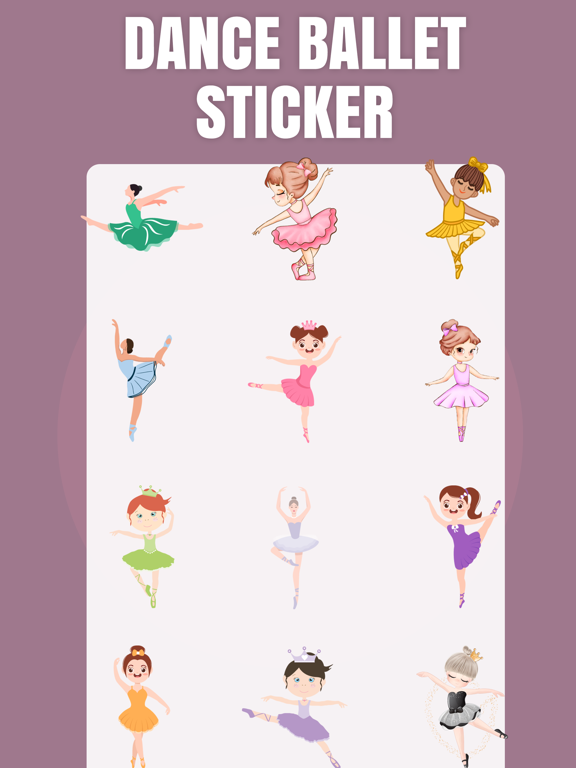Screenshot #6 pour Dance Ballet Sticker Pack