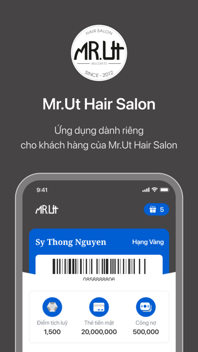 Mr.Ut Hair Salon Screenshot
