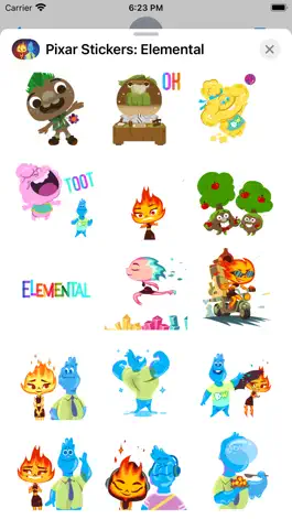 Game screenshot Pixar Stickers: Elemental hack