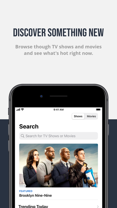 Showdown - TV & Movie Tracker Screenshot
