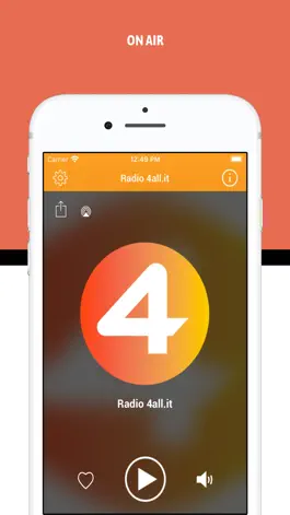 Game screenshot Radio 4all.it apk