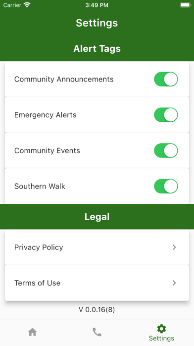 Broadlands HOA Screenshot