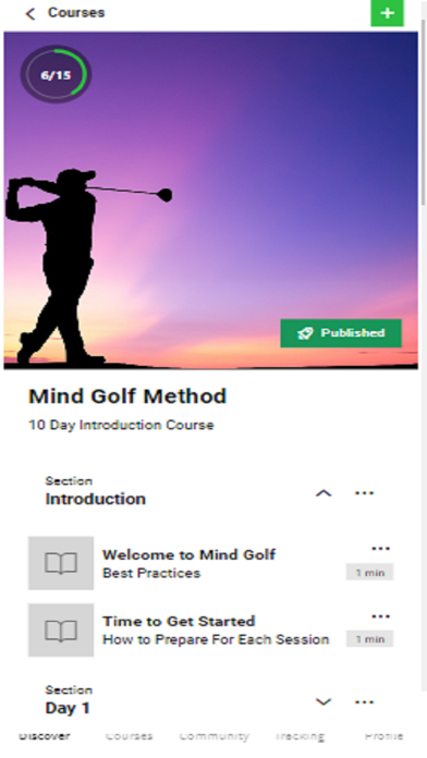 Mind Golf Screenshot