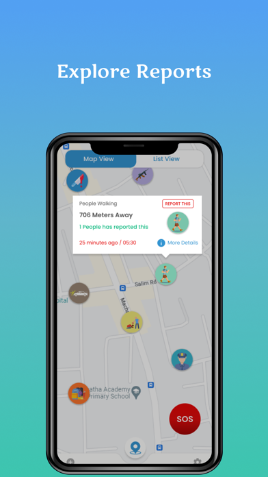 SafeGo Stay Safe Screenshot