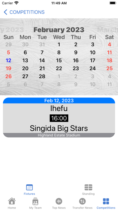 Shabiki NambaMoja Screenshot