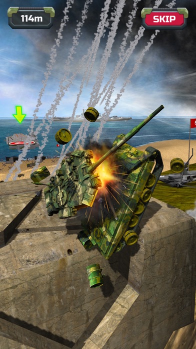 Ramp Tank Jumping Screenshot