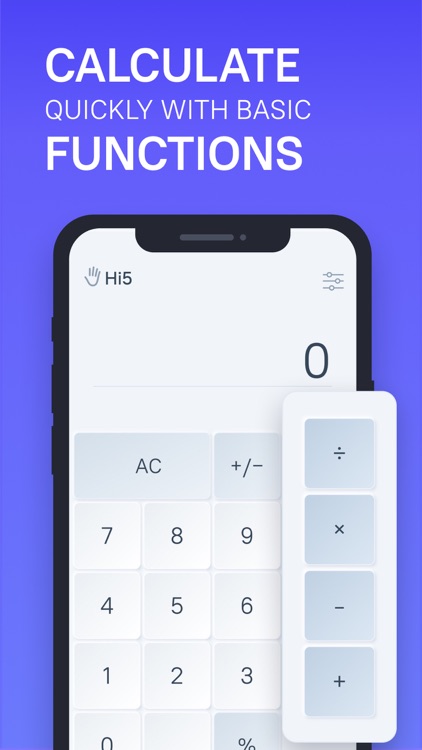 Calculator with History - Hi5