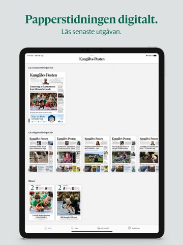 Kungälvs-Posten e-tidningのおすすめ画像1