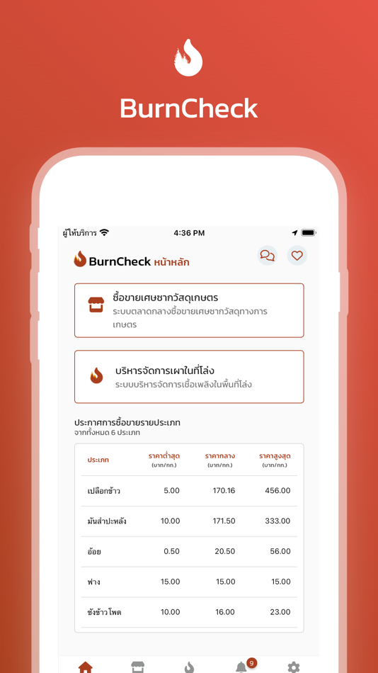 #1. BurnCheck (iOS) 由: GISTDA