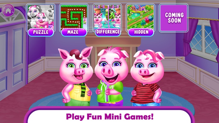 Three Little Pigs Game! screenshot-3