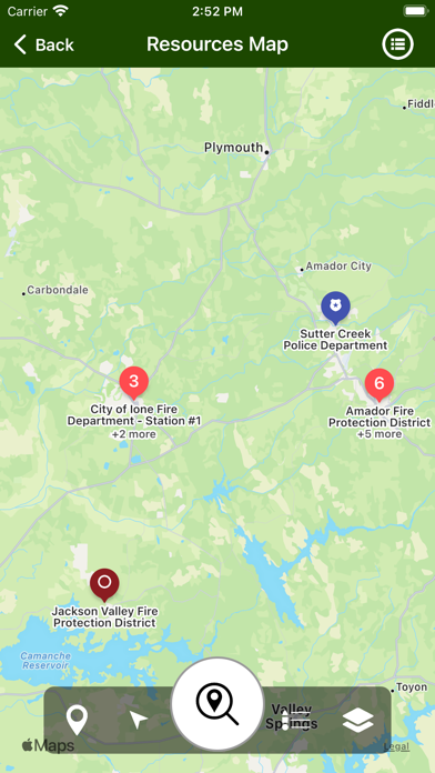 Amador County Sheriff’s Office Screenshot