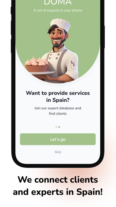 DOMA: Services in Spain Screenshot