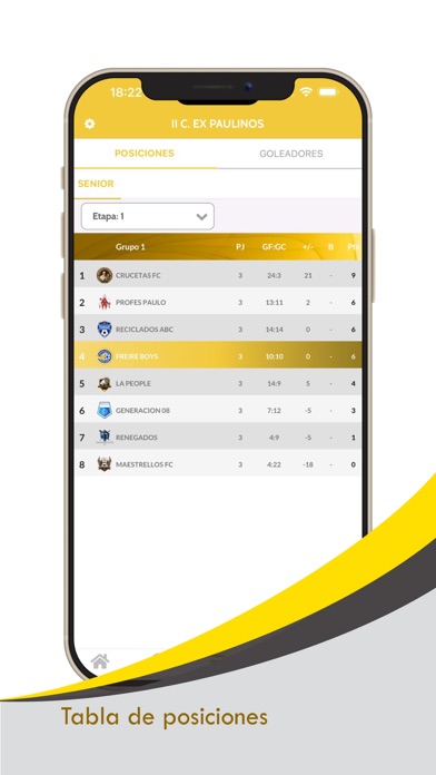 J.V. Eventos Screenshot