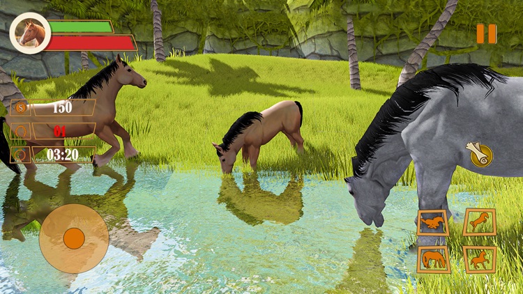 Wild Forest Horse Simulator