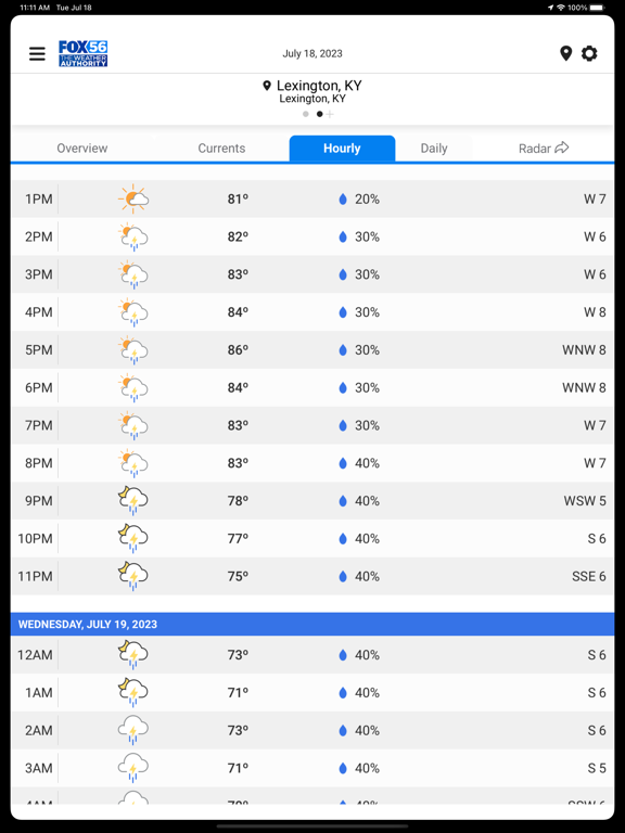 FOX 56 Weather - Lexingtonのおすすめ画像4