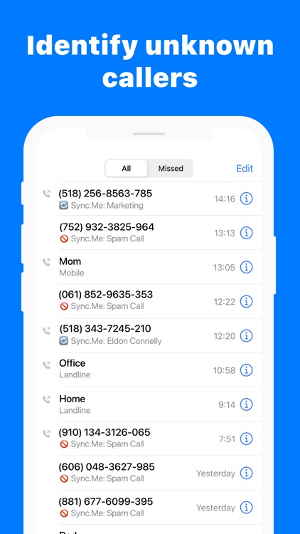 Sync.ME - Caller ID & Contacts screenshot-4