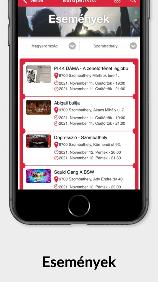 #3. Europethrob (iOS) Podle: Redmarketing Ltd.