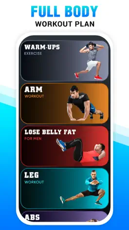 Game screenshot Workout for Men, Full Body apk