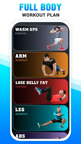 Game screenshot Workout for Men, Full Body apk