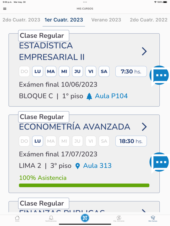 Screenshot #6 pour UADE Webcampus