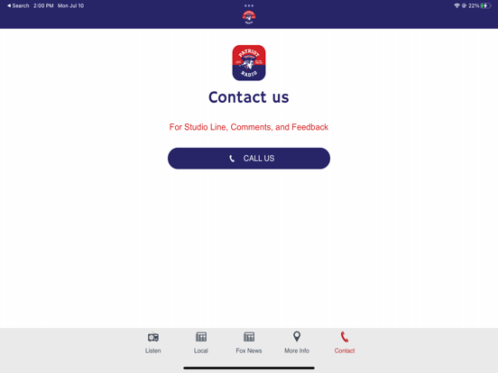 PATRIOT RADIO iPad screenshot 6 - News app