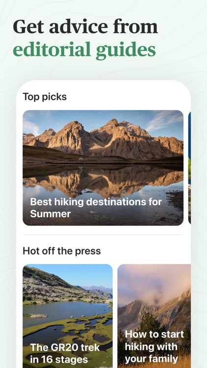 Hika - Hiking trails and maps screenshot-4