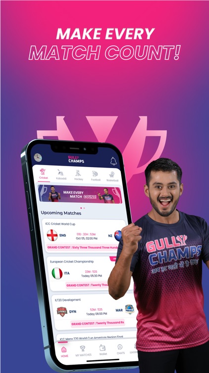 GULLY CHAMPS : Fantasy Sports