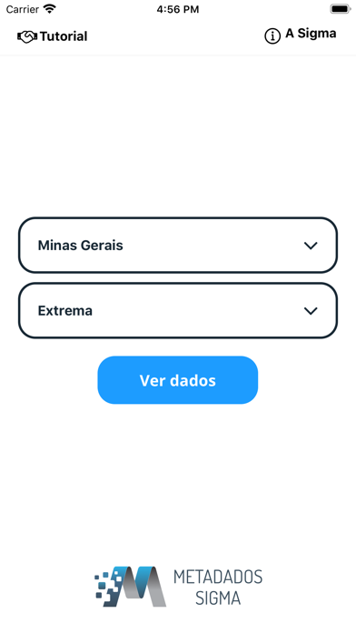 Metadados - Sigma Tecnologia Screenshot